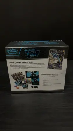 Pokemon TCG Scarlet & Violet Black Bolt Elite Trainer Box English 165 2025 - Image 5