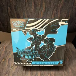 Pokemon Scarlet & Violet Black Bolt Elite Trainer Box Booster Promo English - Image 1