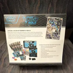 Pokemon Scarlet & Violet Black Bolt Elite Trainer Box Booster Promo English - Image 2