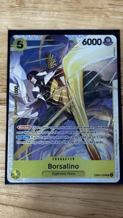 ONE PIECE Borsalino Eb04-058 SR One Piece Card OP15 ENGLISH - Image 1