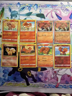 Vulpix 8 Card Lot - Non/Reverse-holo - Image 1