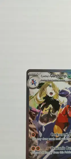 Cynthia's Garchomp EX 232/182 Destined Rivals Pokemon Card - Image 2