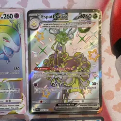 Pokemon TCG 4 Card Lot Holo VSTAR ex Hisuian Typhlosion Espathra Tyranitar Tsar… - Image 3