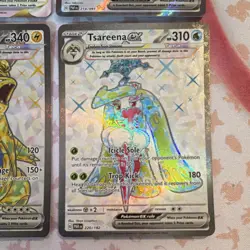 Pokemon TCG 4 Card Lot Holo VSTAR ex Hisuian Typhlosion Espathra Tyranitar Tsar… - Image 5