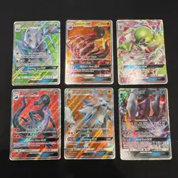 Lot Of 6 Pokemon Burning Shadows Full Art Cards - Image 2
