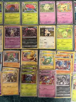 POKEMON SWSH SV & MEGA EVOLUTIONS COSMOS HOLO PROMO CARD LOT FEW W GALAXY SWIRL - Image 4