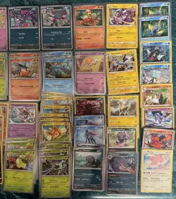 POKEMON SWSH SV & MEGA EVOLUTIONS COSMOS HOLO PROMO CARD LOT FEW W GALAXY SWIRL - Image 5