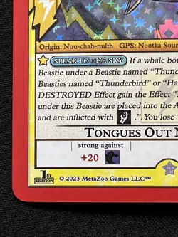 MetaZoo Native Haietlik 22/174 Full Holo Foil Card TCG NM/M Native 19 - Image 2