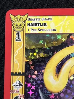 MetaZoo Native Haietlik 22/174 Full Holo Foil Card TCG NM/M Native 19 - Image 5
