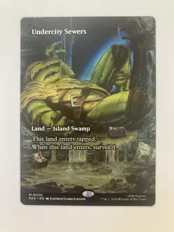 MTG TMNT Undercity Sewers (Borderless) Normal #20 - Image 1