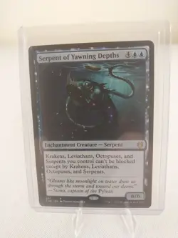 MTG Magic the Gathering Serpent of Yawning Depths Theros Beyond Death (#291) NM - Image 1