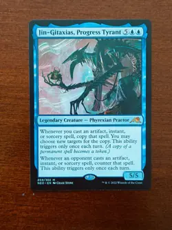 Wizards of the Coast Jin-Gitaxias Progress Tyrant Kamigawa Mythic Blue #059 NM - Image 1