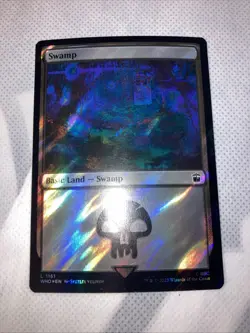 Swamp (1161) (Surge Foil) Universes Beyond: Doctor Who Foil X2 - Image 2