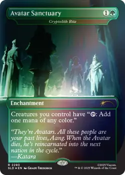 Avatar Sanctuary - Cryptolith Rite (Rainbow Foil) 2293 Secret Lair Drop Serie... - Image 1
