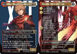 Joshua, Phoenix's Dominant // Phoenix, Warden of Fire - Foil - Borderless Light - Image 1