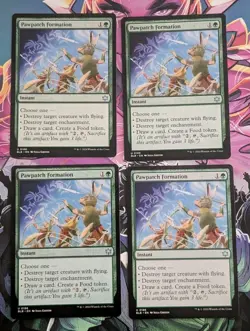 MTG 4 x Bloomburrow Uncommon PAWPATCH FORMATION NM - Image 1