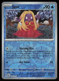 JYNX 046/167 COMMON TWILIGHT MASQUERADE POKEMON REVERSE HOLO NM/M - Image 1