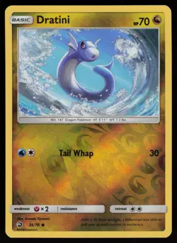 DRATINI 35/70 COMMON DRAGON MAJESTY POKEMON REVERSE HOLO NM/M - Image 1