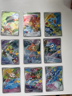Pokemon TCG First Partner Illustration Collection Series 1 Complete Set - Image 1