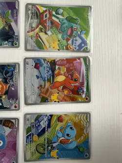 Pokemon TCG First Partner Illustration Collection Series 1 Complete Set - Image 3