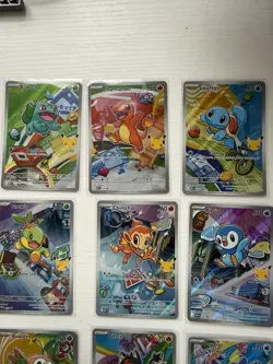 Pokemon TCG First Partner Illustration Collection Series 1 Complete Set - Image 4