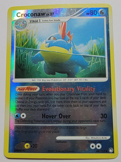 Croconaw 44/123 Mysterious Treasures Reverse Holo Lightly Played Pokemon TCG - Image 1