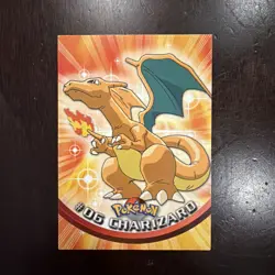 Charizard #06 Topps Pokemon Card Series 1 TV Animation Blue Logo Non-Holo TCG - Image 2