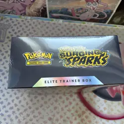 Pokemon TCG Surging Sparks ETB Elite Trainer Box - New & Factory Sealed - Image 5