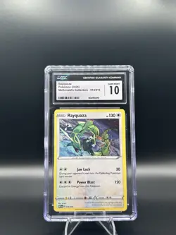 Rayquaza CGC 10 Promo 014/015 Regular McDonald's 2024 English - Pokemon TCG - Image 1