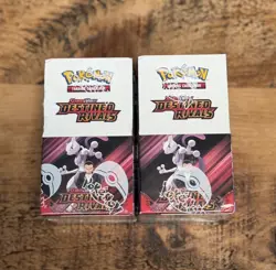 Pokemon TCG Destined Rivals 18-Pack Half Booster Box - New/Sealed X2 Bundle 🔥 - Image 1