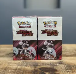 Pokemon TCG Destined Rivals 18-Pack Half Booster Box - New/Sealed X2 Bundle 🔥 - Image 2