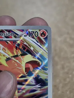 Pokemon TCG Destined Rivals Ethan’s Typhlosion 190/182 Illustration Rare #2 - Image 4