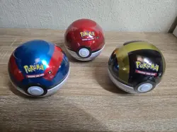 2020 Pokemon TCG PokeBall Tin - Great Ball A22 Sealed Evolving Skies x1 Ball - Image 1