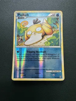Pokemon TCG Psyduck Triumphant 74/102 Reverse Holo - Image 1