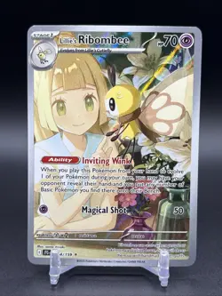 NEAR MINT - Lillie's Ribombee 164/159 - Journey Together - Pokemon TCG (A) - Image 1