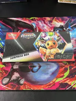 Pokemon TCG Prismatic Evolutions Surprise Box - SEALED - Image 1