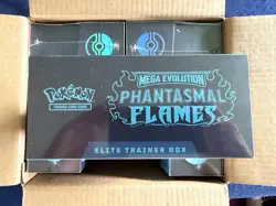 Pokemon Mega Evolution Phantasmal Flames Elite Trainer box ETB Sealed Lot Of 5 - Image 2