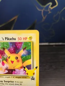 2021 Pokemon SWSH Celebrations Birthday Pikachu Classic #24 - Image 3