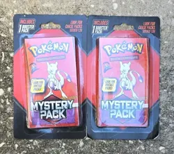 Pokemon 2025 Mystery Pack Blister Mewtwo Art Brand New! Sealed! - Image 1