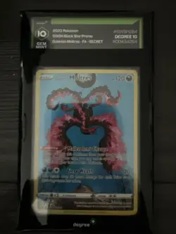 2023 POKEMON SWSH BLACK STAR PROMO 284 GALARIAN MOLTRES CROWN ZENITH TIN - Image 1