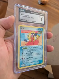 (POP 3) CGC 10 GEM MINT 2005 Pokemon Jynx 28/115 EX Unseen Forces - Image 2