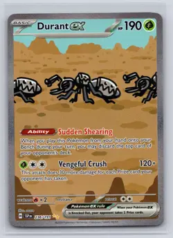 Durant ex 236/191 Special Illustration Rare Surging Sparks Pokemon Near Mint - Image 1