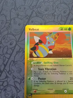 Pokemon: Volbeat #53/100 Reverse Holo EX Sandstorm E-Series 2003 - LP/NM - H34 - Image 4