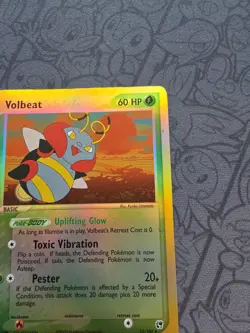 Pokemon: Volbeat #53/100 Reverse Holo EX Sandstorm E-Series 2003 - LP/NM - H34 - Image 5