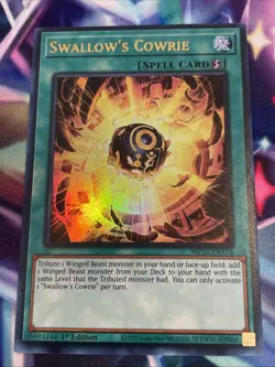 Yu-Gi-Oh! TCG Swallow’s Cowrie MP25-EN174 Ultra Rare Yugioh NM/M - Image 1