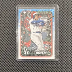 2024 Topps Holiday Shohei Ohtani #H1 Los Angeles Dodgers MLB Baseball Card - Image 1