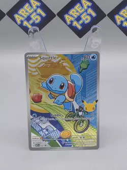 Pokemon TCG Squirtle 039 First Partners Series 1 Black Star Promo NM/M - Image 1