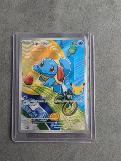 Pokemon TCG - Squirtle - MEP 039 - First Partners Illustration Black Star Promo - Image 3