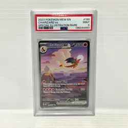 PSA 9 Charizard EX 199/165 SIR - SV 151 - Graded Pokemon Card - Image 1