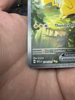 Pokemon Forest Pikachu ex 276/217 Ascended Heroes SIR English - BEAUTIFUL CARD - Image 5